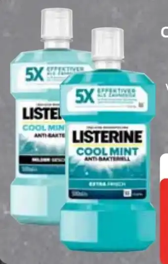 Edeka Listerine Mundspülung Cool Mint Angebot