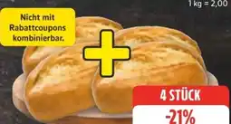 Edeka Gut & Günstig Weizenbrötchen Angebot