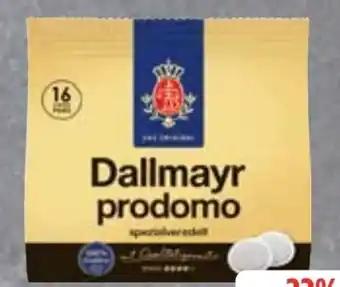 Edeka Dallmayr Prodomo Kaffeepads Spezialveredelt Angebot