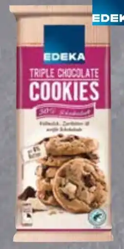 Edeka Edeka Cookies Triple Chocolate Angebot