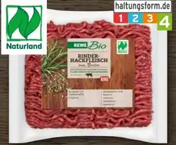 REWE Rewe Bio Bio-Rinder-Hackfleisch Angebot