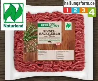 REWE Rewe Bio Bio-Rinder-Hackfleisch Angebot