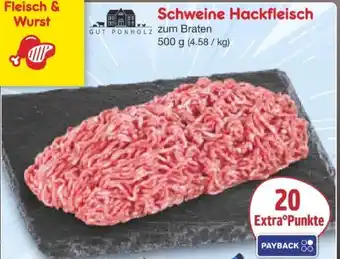 Netto Marken-Discount Gut Ponholz Schweine Hackfleisch Angebot