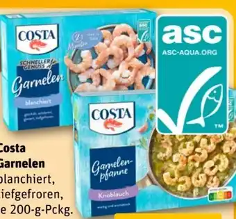 REWE Costa Garnelen Angebot