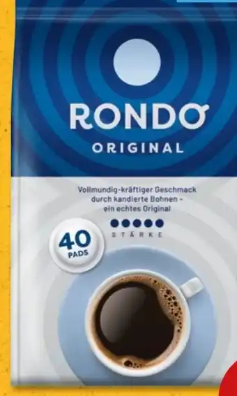 PENNY Röstfein Rondo Original Kaffeepads Angebot