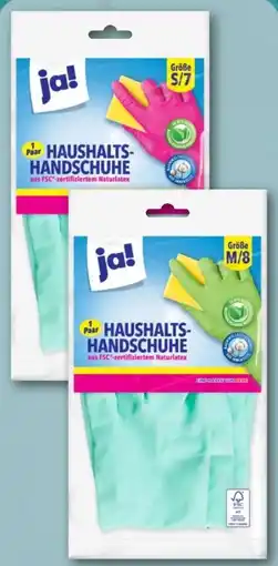 nahkauf ja! Haushalts Handschuhe Angebot