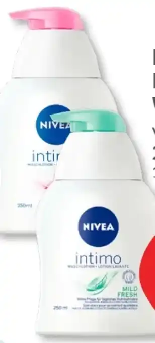 Budni Nivea Intimo Intimpflege Waschlotion Angebot