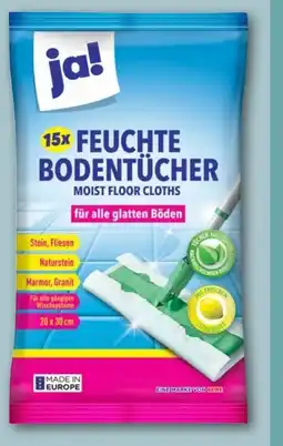 REWE ja! Feuchte Bodentücher Angebot