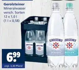 Getränkewelt Gerolsteiner mineralwasser Angebot