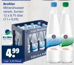 Getränkewelt Brohler mineralwasser Angebot