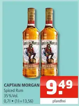 Getränke Oase Captain morgan spiced rum Angebot