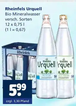 Getränkewelt Rheinfels urquell malztrunk Angebot