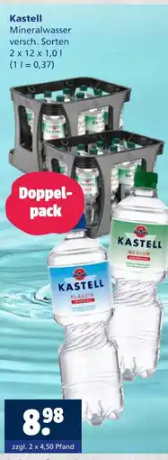 Getränkewelt Kastell mineralwasser Angebot