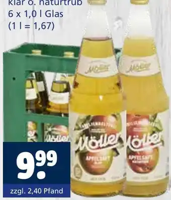 Getränkewelt Möller apfelsaft Angebot