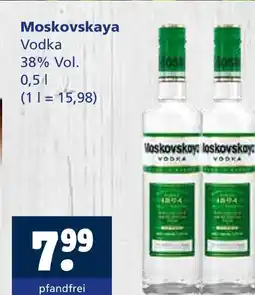 Getränkewelt Moskovskaya vodka Angebot