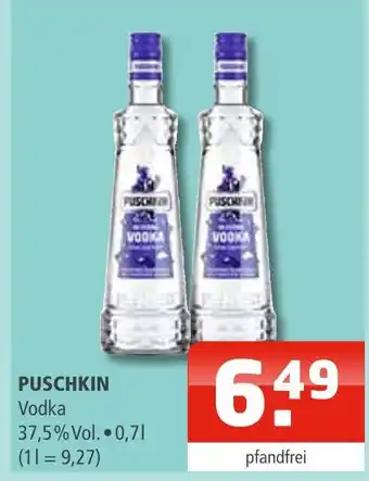 Getränke Oase Puschkin vodka Angebot