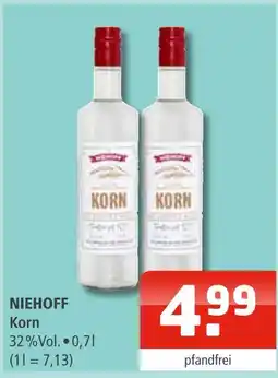 Getränke Oase Niehoff korn Angebot