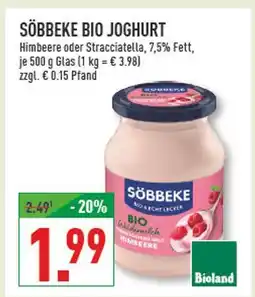 Marktkauf Söbbeke bio joghurt Angebot