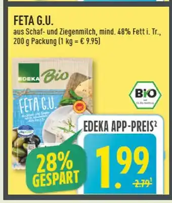 Marktkauf Edeka feta g.u Angebot