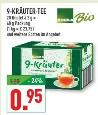 Marktkauf Edeka bio 9-kräuter-tee Angebot