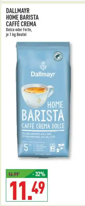 Marktkauf Dallmayr home barista caffè crema Angebot