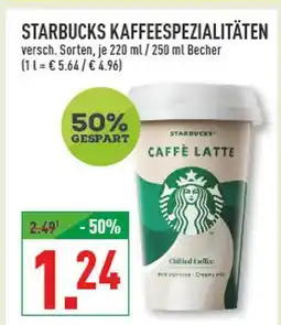 Marktkauf Starbucks kaffeespezialitäten Angebot