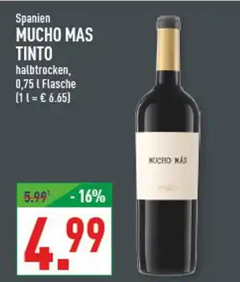 Marktkauf Mucho mas tinto Angebot