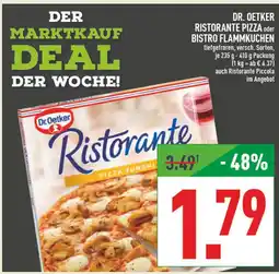 Marktkauf Dr. oetker ristorante pizza oder bistro flammkuchen Angebot