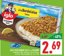 Marktkauf Iglo schlemmer filet oder filegro Angebot