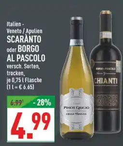 Marktkauf Scarànto oder borgo al pascolo Angebot