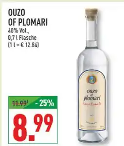 Marktkauf Ouzo of plomari ouzo of plomari Angebot