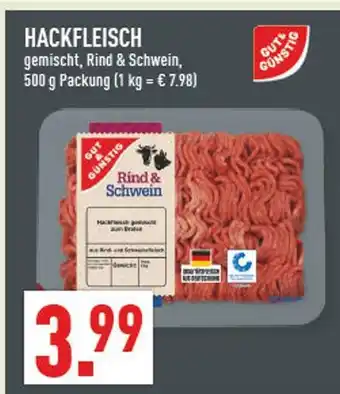 Marktkauf Gut&günstig hackfleisch Angebot