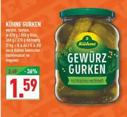 Marktkauf Kühne gurken Angebot