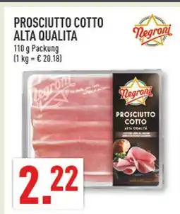 Marktkauf Negroni prosciutto cotto alta qualita Angebot