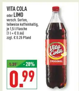 Marktkauf Vita cola vita cola oder limo Angebot