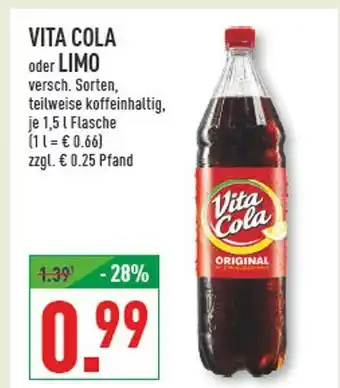 Marktkauf Vita cola vita cola oder limo Angebot