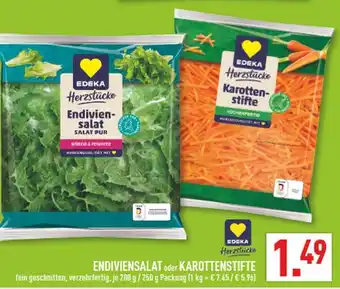 Marktkauf Edeka herzstücke endiviensalat oder karottenstifte Angebot