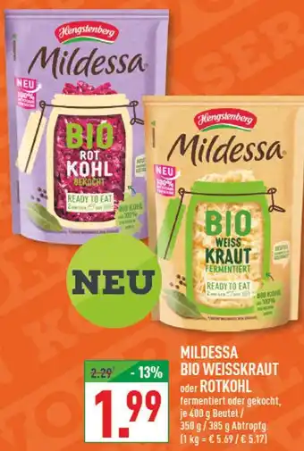 Marktkauf Hengstenberg bio weisskraut oder rotkohl Angebot