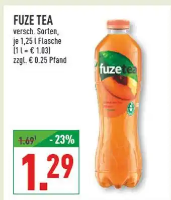 Marktkauf Fuze tea fuze tea Angebot