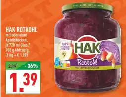 Marktkauf Hak rotkohl Angebot