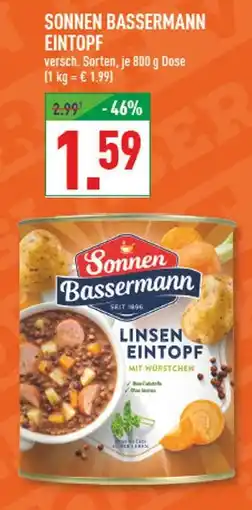 Marktkauf Sonnen bassermann eintopf Angebot