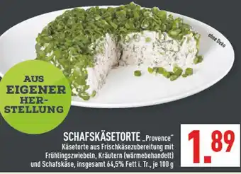 Marktkauf Schafskäsetorte „provence“ Angebot