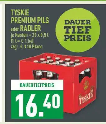 Marktkauf Tyskie premium pils oder radler Angebot