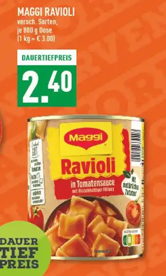 Marktkauf Maggi ravioli in tomatensauce Angebot