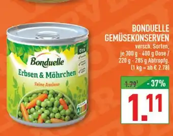 Marktkauf Bonduelle erbsen & möhrchen Angebot