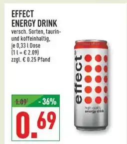 Marktkauf Effect energy drink Angebot