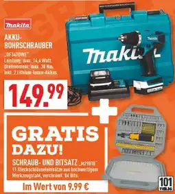 Marktkauf Makita akku-bohrschrauber Angebot