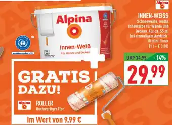 Marktkauf Alpina innen-weiß Angebot