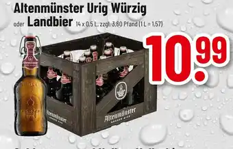 trinkgut Altenmünster urig würzig oder landbier Angebot