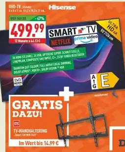 Marktkauf Hisense uhd-tv „55u6nq“ Angebot